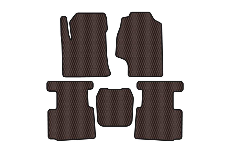 GreatWall Haval H2 2014–2021 Gummimåtter Carsuit (Brun) Image