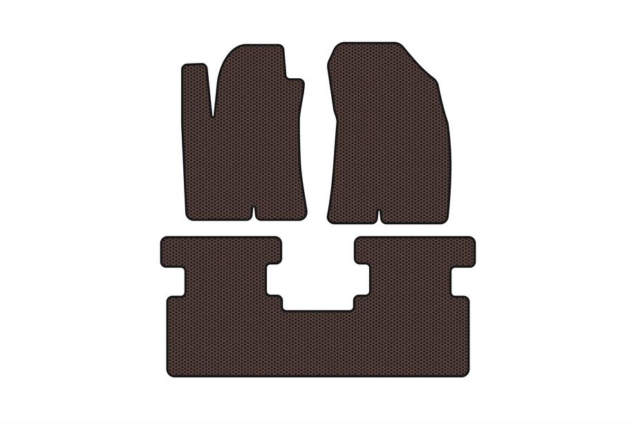 Great Wall Haval Jolion 2020– Gummimåtter Carsuit (ikke 4x4, brun) Image