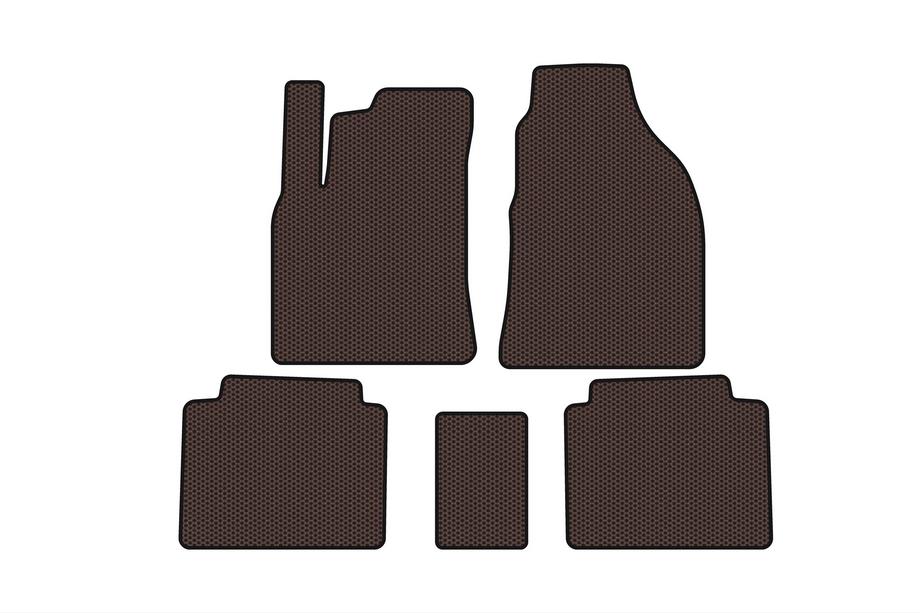 Hyundai Matrix 2001–2010 Gummimåtter Carsuit (Brun) Image