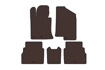 Hyundai Sonata YF 2010–2014 Gummimåtter Carsuit V2 (brun) foto 1