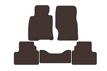 Infiniti G25/G35/37 (V36/CV36) 2006–2015 Gummimåtter Carsuit (G25-G35, SD, brun) foto 1
