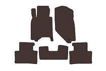 Infiniti G25/G35/37 (V36/CV36) 2006–2015 Carsuit gummimåtter (G37 X, SD, brun) foto 1