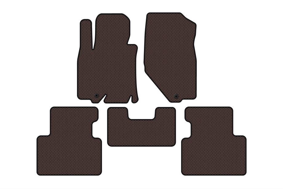 Infiniti QX50 2013–2017 Gummimåtter Carsuit (Brun) Image