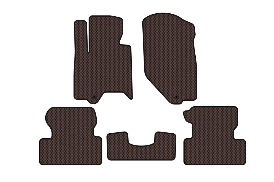 Infiniti QX50 2007–2013 Gummimåtter Carsuit (Brun) Image