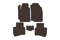 JAC S2 2014–2020 Gummimåtter Carsuit (Brun) foto 1