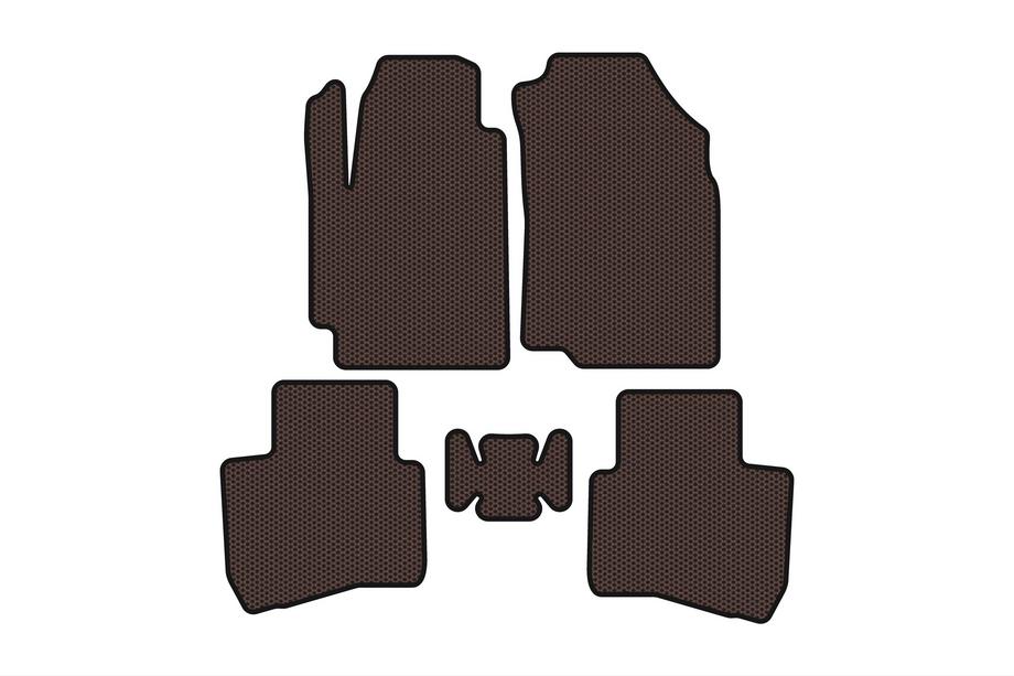 JAC S2 2014–2020 Gummimåtter Carsuit (Brun) Image