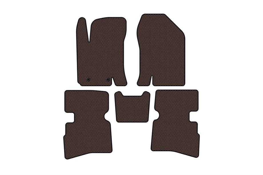 JAC S4 2018– Gummimåtter Carsuit (Brun) Image