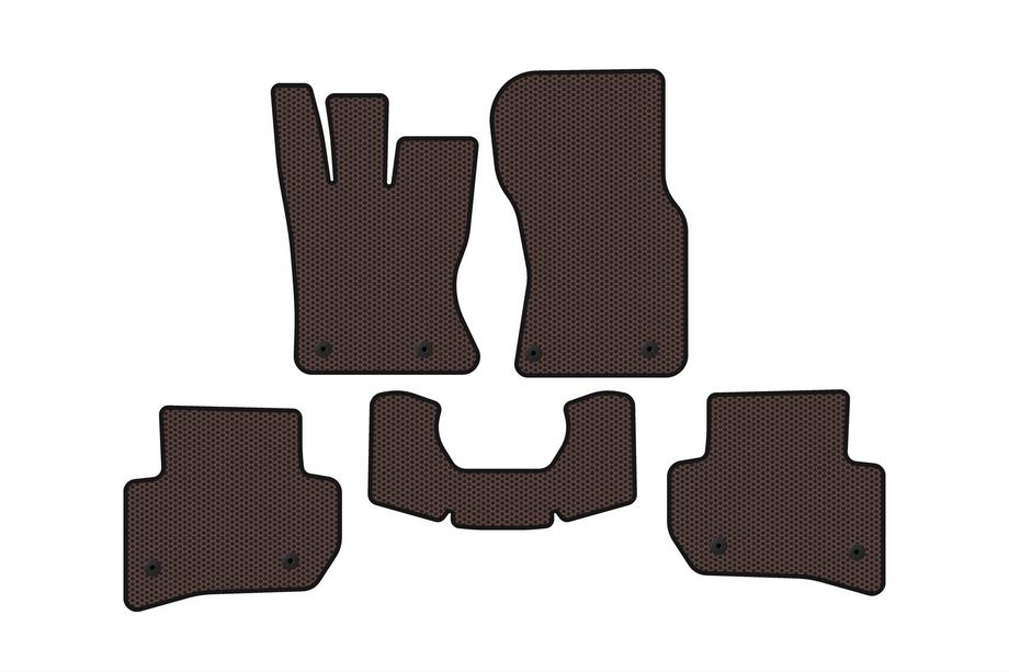 Jaguar F-PACE 2016– Gummimåtter Carsuit (Brun) Image