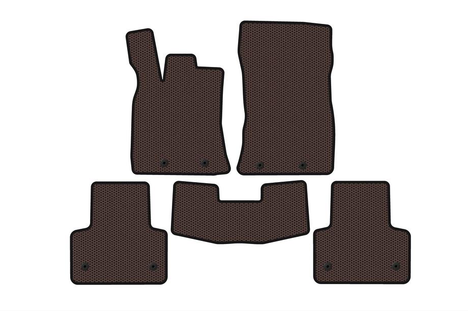 Jaguar XJ 2010– Gummimåtter Carsuit (Short, brun) Image