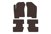 Jeep Compass 2006–2016 Gummimåtter til kabinen Carsuit (2011-2016, brun) foto 1