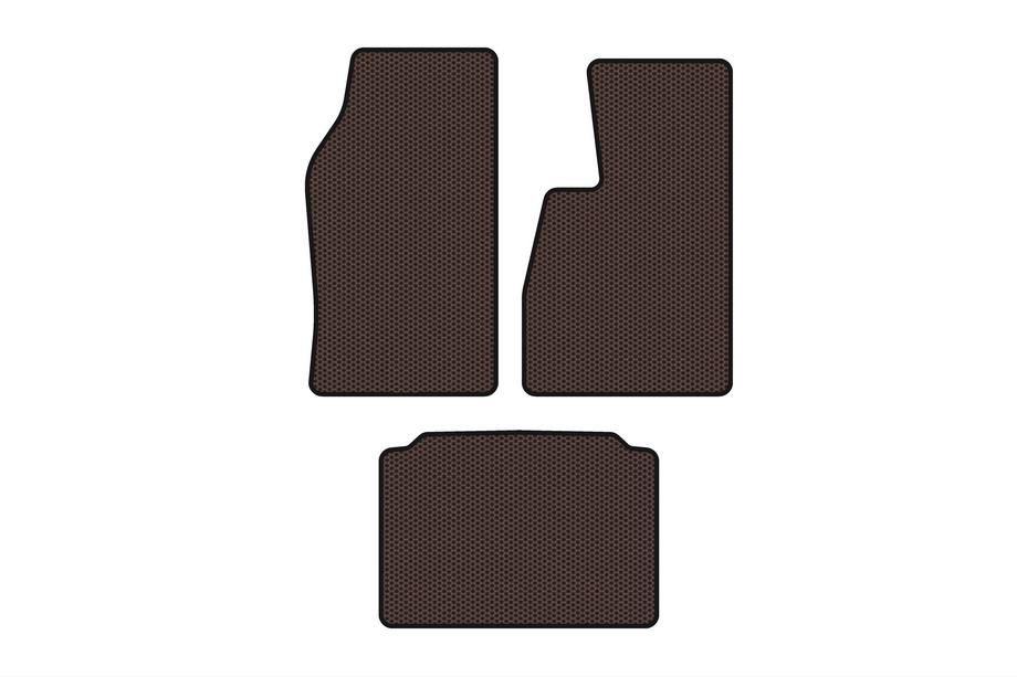 Jeep Grand Cherokee WK 2004–2010 Gummimåtter Carsuit (højrestyret, brun) Image