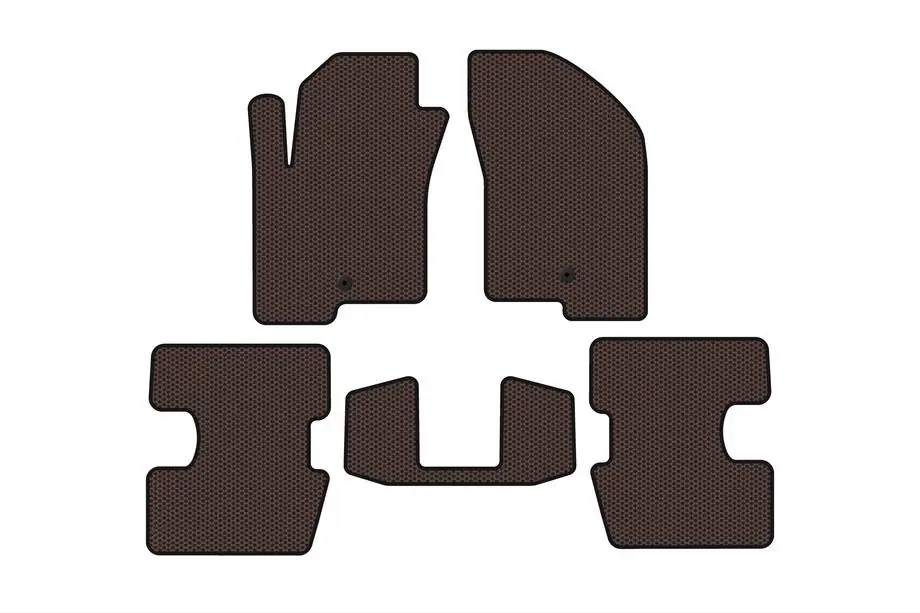 Jeep Patriot 2007–2016 Gummimåtter Carsuit (Brun) Image