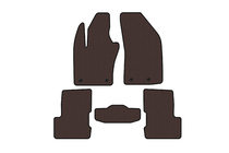 Jeep Renegade 2014– Gummimåtter Carsuit V-2 (Brun) foto 1