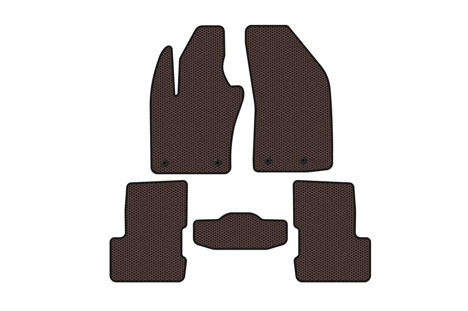 Jeep Renegade 2014– Gummimåtter Carsuit V-2 (Brun) Image