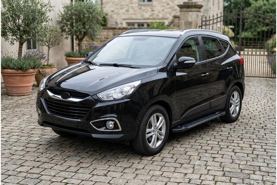 Hyundai IX-35 2010–2015 RedLine Black side trinbrætter (2 stk., aluminium) Image