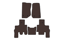 Jeep Wrangler 2007–2017 Gummimåtter Carsuit (Brun) foto 1