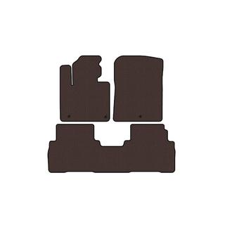 Gummimåtter Carsuit (7-sæders, brun) Kia Sorento III UM 2014–2020 foto 1
