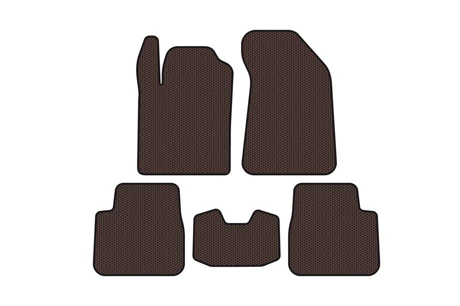 Lancia Delta 2008–2014 Gummimåtter Carsuit (Brun) Image