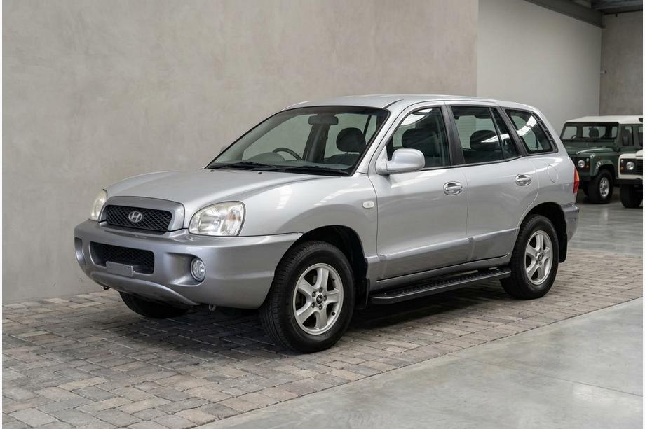 Hyundai Santa Fe 1 2000–2006 Allmond Black sidetrin (2 stk., aluminium) Image