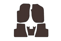 Land Rover Freelander I 1997–2006 Gummimåtter Carsuit (Brun) foto 1
