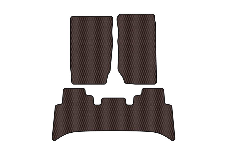 Range Rover II P38A 1997–2002 Gummimåtter Carsuit (Brun) Image