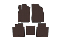 Lexus ES 2012–2018 Gummimåtter Carsuit (2012-2015, SD, brun) foto 1