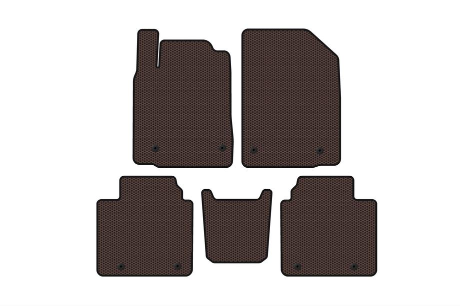 Lexus ES 2006–2011 Gummimåtter Carsuit (Brun) Image