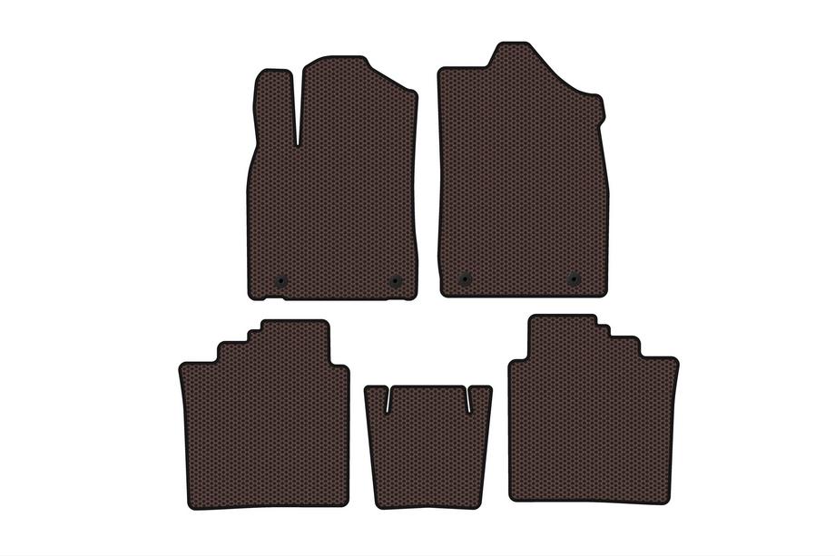 Lexus ES 2012–2018 Gummimåtter Carsuit (Brun) Image