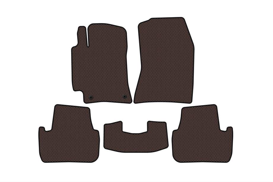 Lexus IS 1998–2005 Gummimåtter Carsuit (Brun) Image