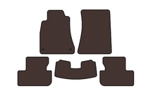 Lexus IS 2005–2013 Gummimåtter Carsuit (SD, 2WD, brun) foto 1