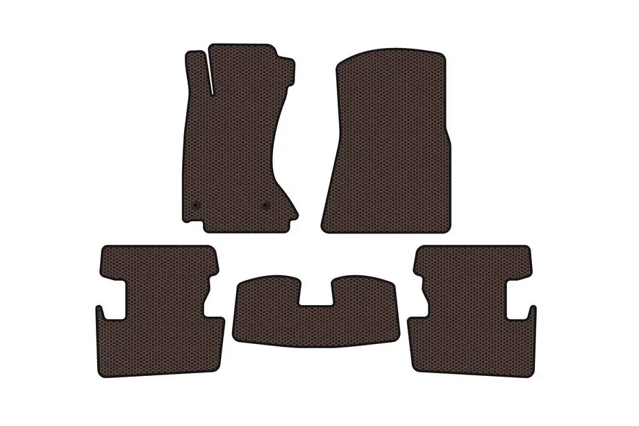 Lexus IS 2005–2013 Carsuit gummimåtter (4x4, brun) Image