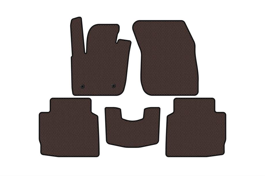 Lincoln MKZ 2012–2020 Gummimåtter Carsuit (2016-2020, SD, brun) Image