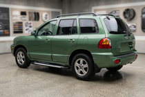 Hyundai Santa Fe 1 2000–2006 Sidetrin Line (2 stk., aluminium) foto 1