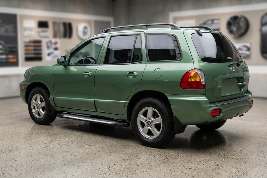 Hyundai Santa Fe 1 2000–2006 Sidetrin Line (2 stk., aluminium) Image