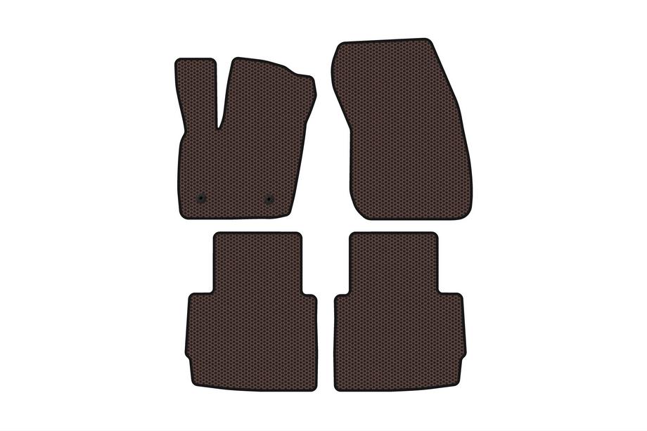 Lincoln MKZ 2012–2020 Gummimåtter Carsuit (Brun) Image