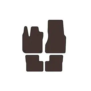 Gummimåtter Carsuit (HB, 5-dørs, brun)