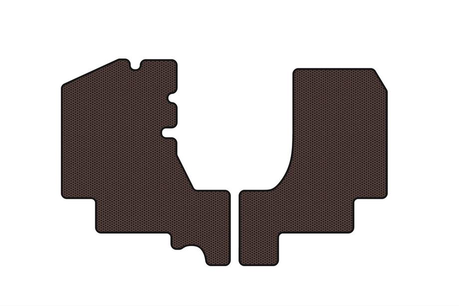 Mercedes T1 (207-410) 1977–1995 Gummimåtter Carsuit (Brun) Image