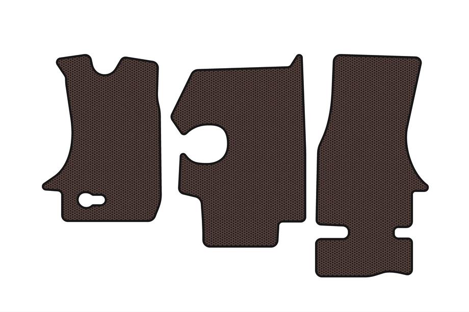 Mercedes T2 (507-814) 1967–1996 Gummimåtter Carsuit (Brun) Image
