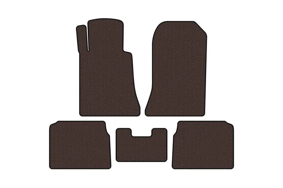 Mercedes E-klasse W124 1984–1997 Gummimåtter Carsuit (SD, brun) Image
