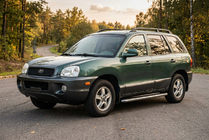 Hyundai Santa Fe 1 2000–2006 Maydos V1 sidetrin (2 stk., aluminium ↗ rustfrit stål) foto 1
