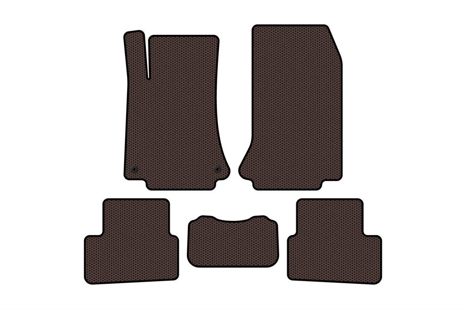 Mercedes A-Klasse W176 2012–2018 Gummimåtter Carsuit (Brun) Image