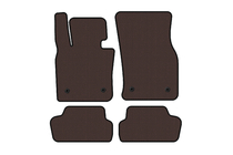 Mini Cooper F55/56/57 2014–2023 Gummimåtter Carsuit (til F56, brun) foto 1