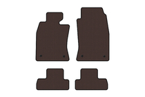 Mini Cooper R50/52/53 2000–2006 Gummimåtter Carsuit (til R50, brun) foto 1