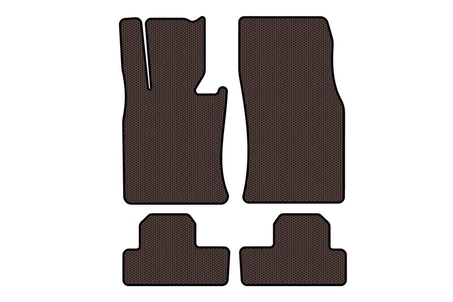 Mini Clubman R55/R56 2007–2014 Carsuit gummimåtter til kabinen (til R56, brun) Foto 1
