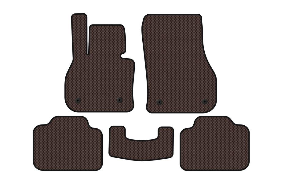 Mini Countryman F60 2017–2023 Gummimåtter Carsuit (Brun) Image