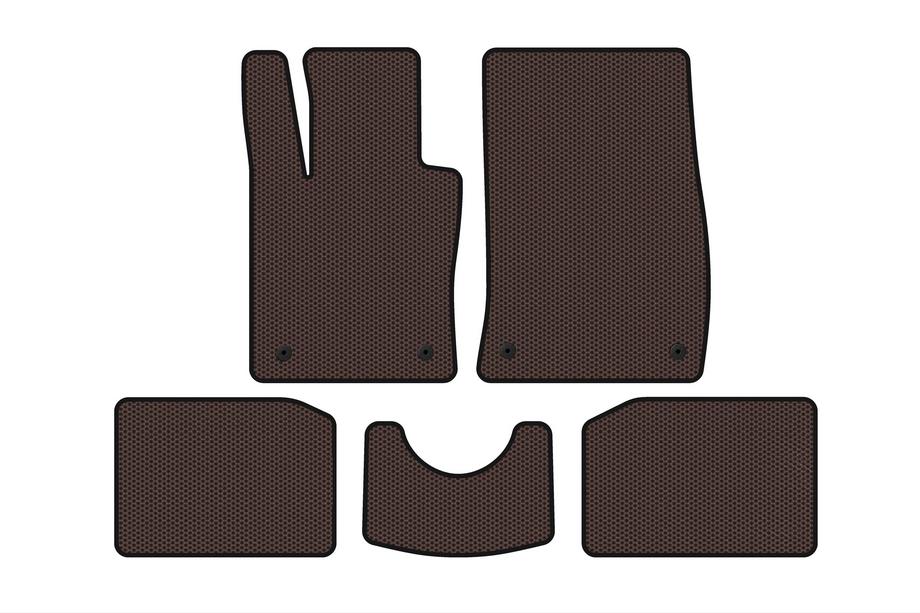 Mini Countryman R60 2010–2017 Gummimåtter Carsuit (SD-udstyrsniveau, brun) Image