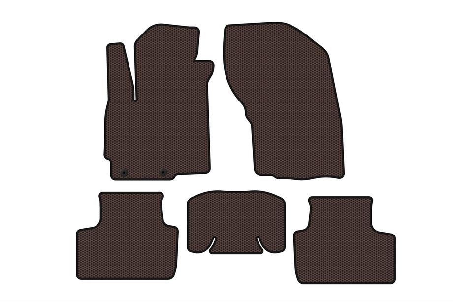 Mitsubishi ASX 2010–2023 Gummimåtter Carsuit (2019-2023, brun) Image