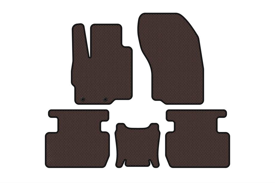 Mitsubishi Outlander 2021– Gummimåtter Carsuit (Brun) Image