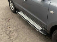 Hyundai Santa Fe 1 2000–2006 Sidetrin Rainbow (2 stk., aluminium) foto 1