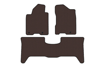 Nissan Armada 2003–2015 Gummimåtter Carsuit (2 rækker, 2003-2008, brun) foto 1